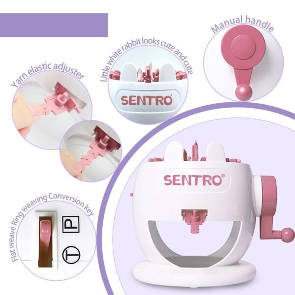 SENTRO Knitting Machine 22 Needles(VAT Incl. + Free Shipping) - Image 4